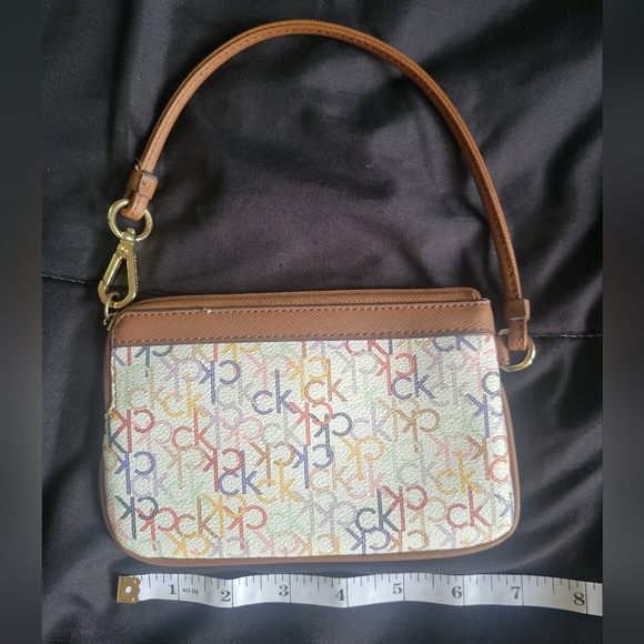 Calvin Klein Colorful Logo Wristlet - Picture 2 of 4